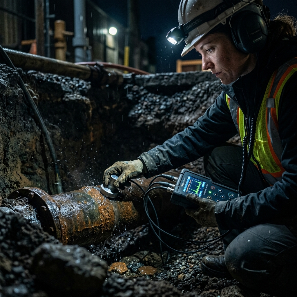 Water Line Leak Detection